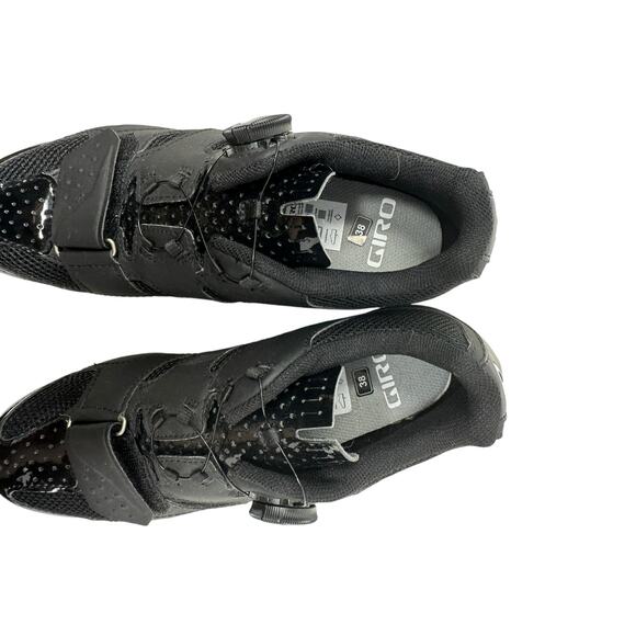 Giro Savix black cycling road shoes size 38 - US 6.5 - Picture 14 of 15